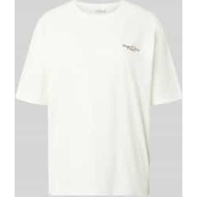 regular fit T-shirt van puur katoen