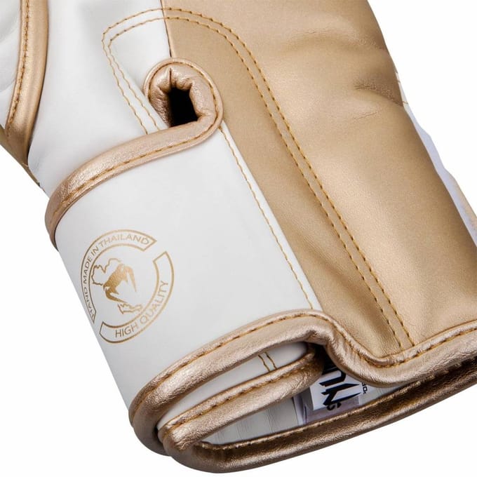 Venum Bokshandschoenen ELITE- Wit/Goud - 14 oz