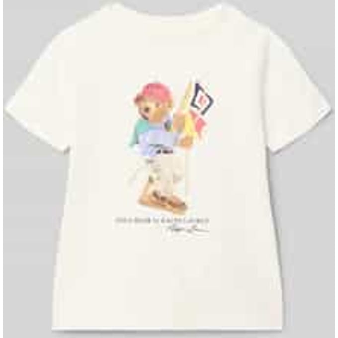 Regular fit T-shirt van puur katoen