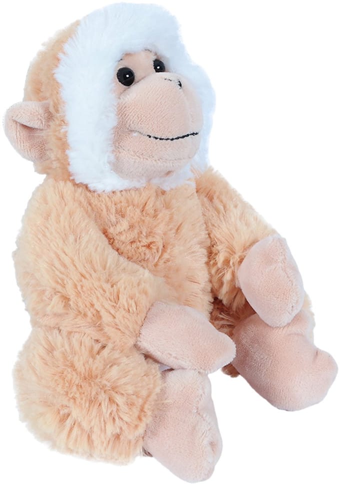 PIA Soft Toys - Pluche Knuffeldier Aap beige/créme - 15 cm