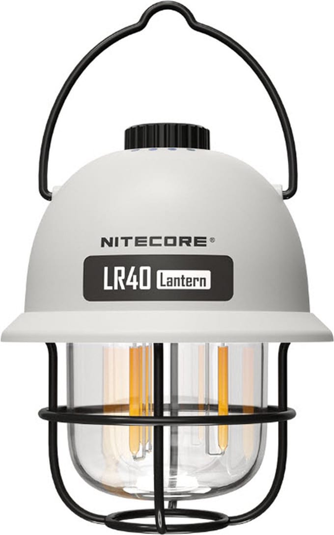 Nitecore campinglamp LR 40 powerbank wit
