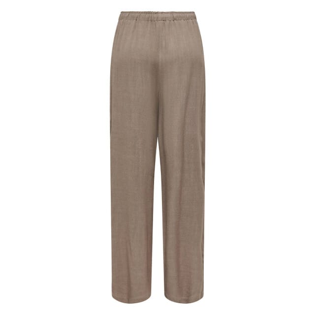 ONLY- ONLSIESTA MW PULL-UP LINEN BL PNT NOOS