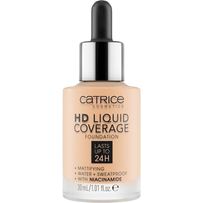 Catrice Stichting HD Liquid Coverage Foundation Teint Dames 30 ml