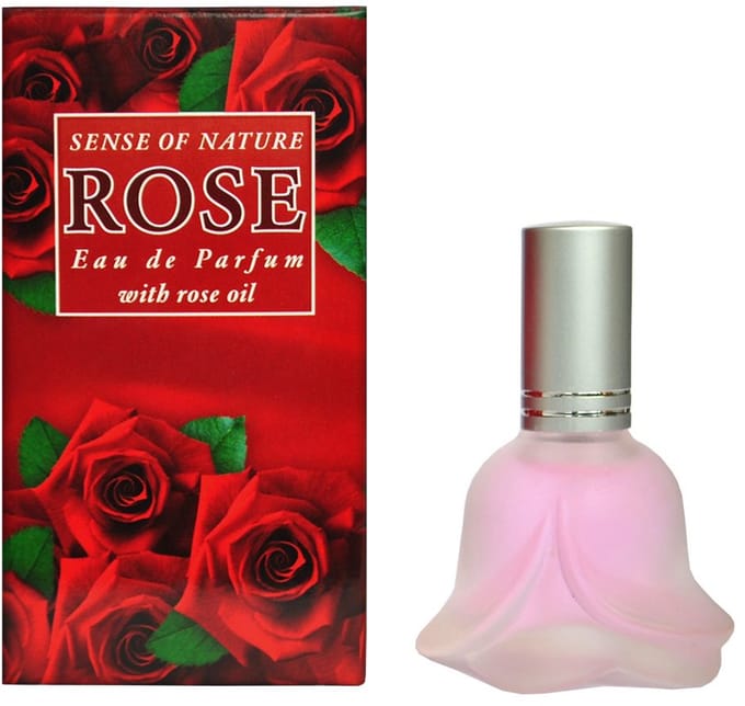Natuurlijk EAU de Rode Rose met puur Bulgaarse etherische olie - musk en vanille 12ml