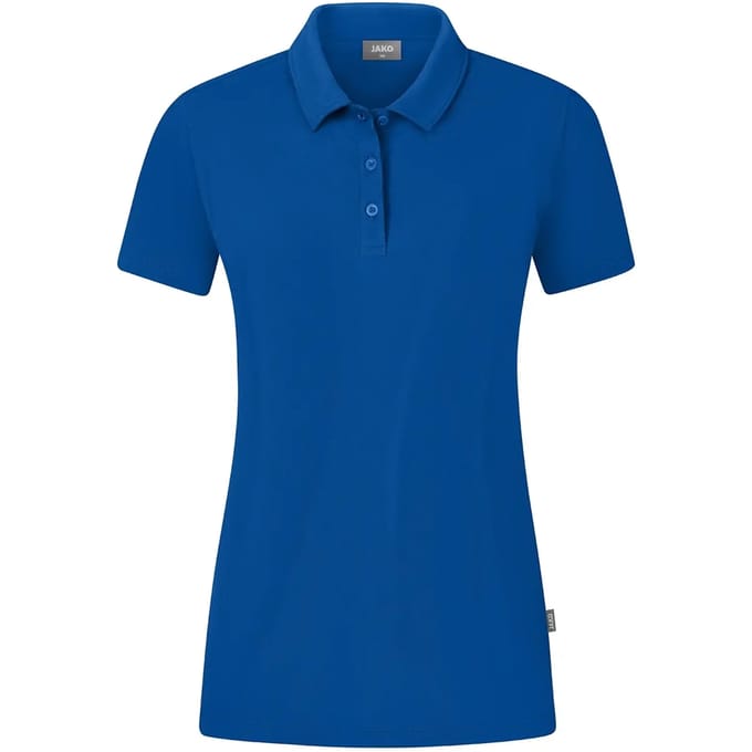 Jako Organic Polo Stretch Dames - Royal | Maat: 48