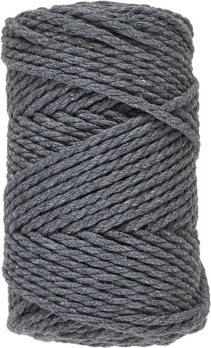 Macramé 8 (3mm) 038 Donkergrijs