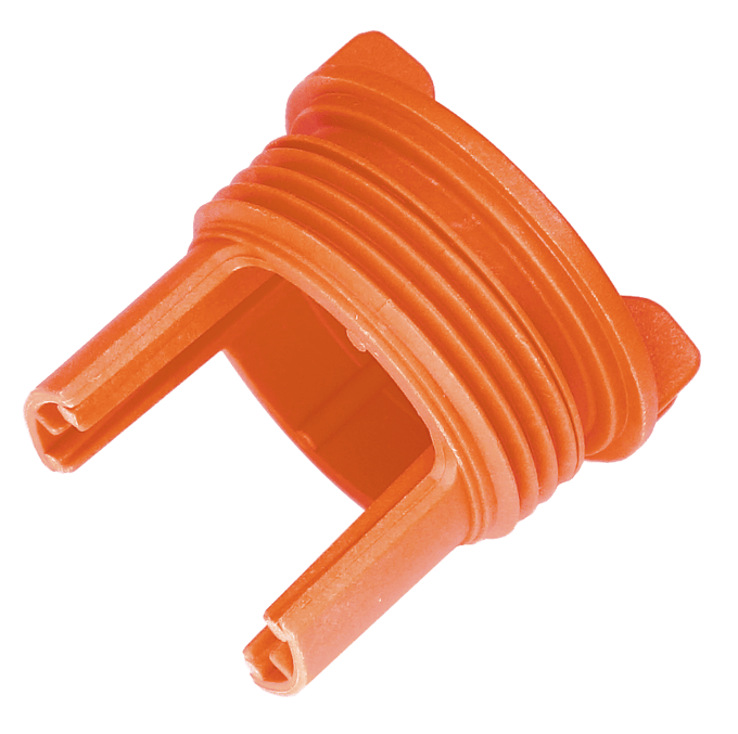 Deksel oranje