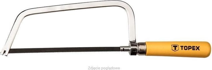 Topex - Metaalzaag - 150 mm - Ergonomisch - Houten Handvat