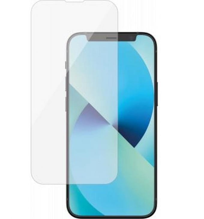 Bigben Connected, Screenprotector geschikt voor iPhone 13 mini - Tempered Glass Anti-Scratch, Transparant