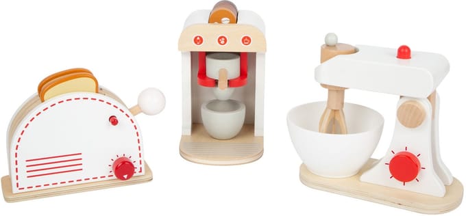 Small Foot - Houten keukenapparatenset, Set van 3
