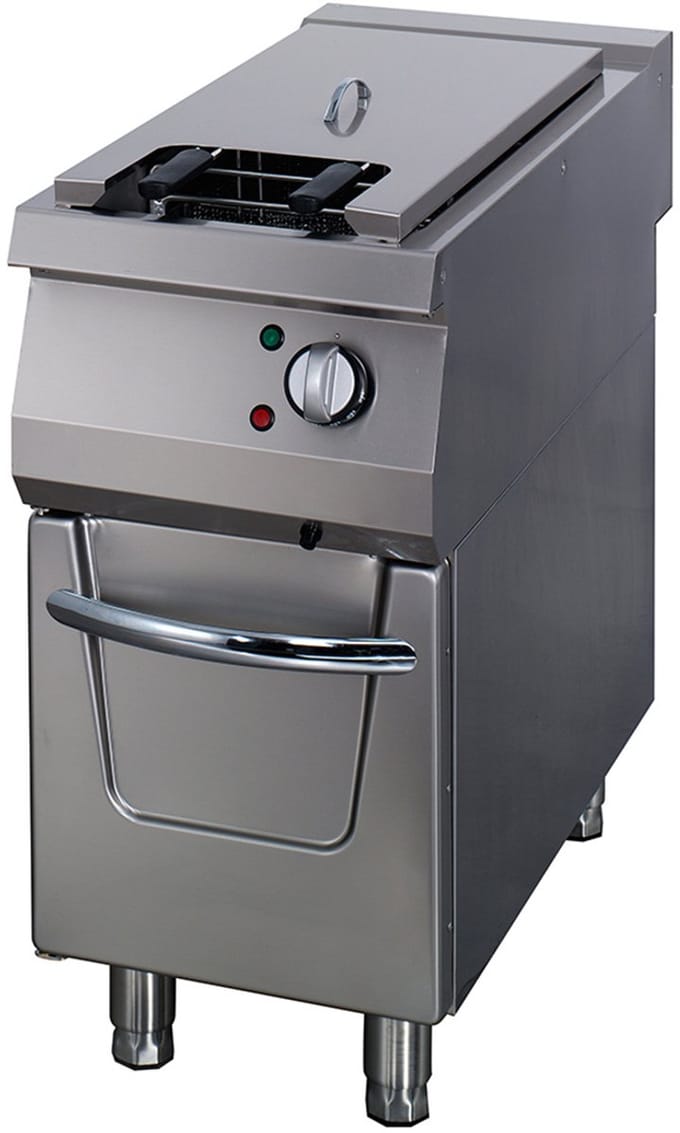 Premium Friteuse - 1 x 22 L - Enkel - 90 cm Diep - met Tapkraan - Elektrisch