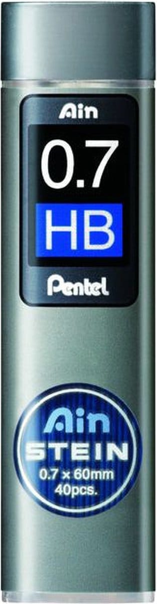Potloodstift Pentel Ain Stein HB 0.7mm koker à 40 stuks