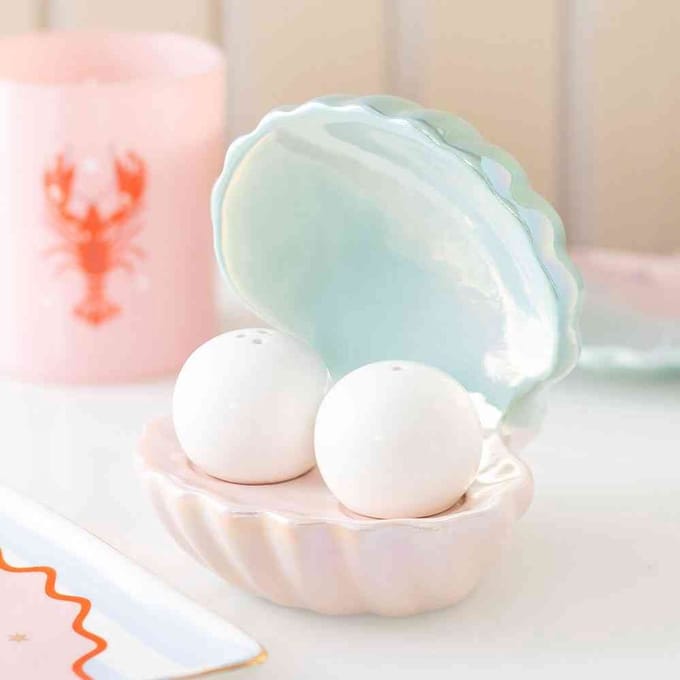 Something Different - Clam Shell Peper en Zoutstel - Multicolours
