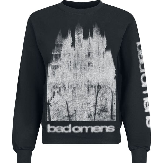 Bad Omens Sweatshirts - Castle - S tot XXL - voor Mannen - zwart