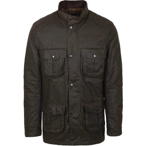 Barbour Waxjas Corbridge Olive - Maat M - Heren - Winterjassen