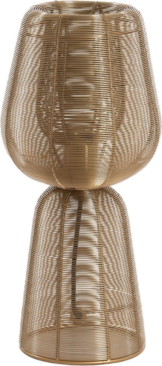 Light & Living Tafellamp Aboso - Goud - Ø18cm - Modern