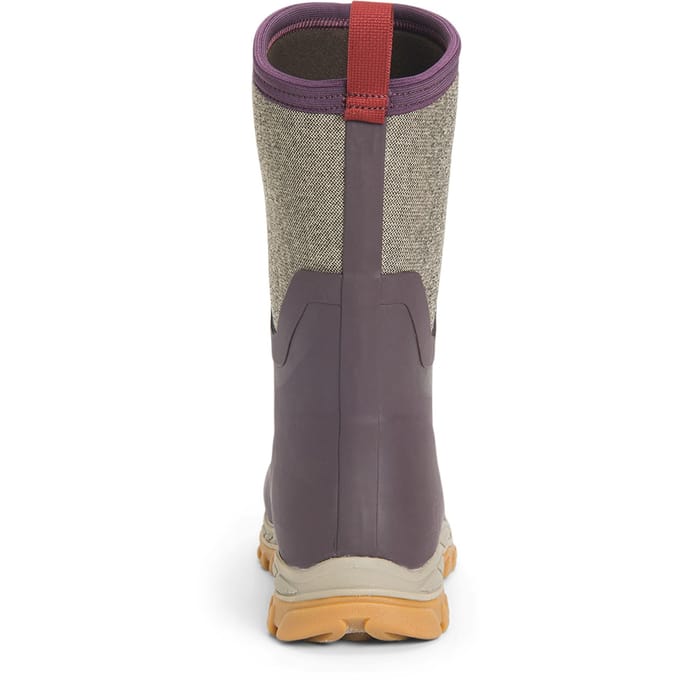 Muck Boots Arctic Sport Mid Rubberen Wijn Regenlaarzen