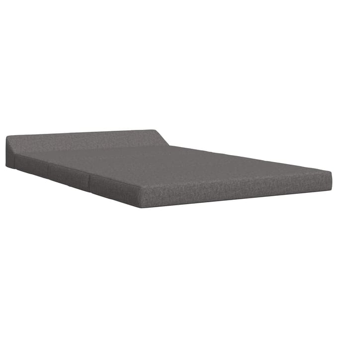 vidaXL - Vouwbare - Sofa - Bed - Lichtgrijs - 120 - x - 60 - x - 49 - cm - Stof