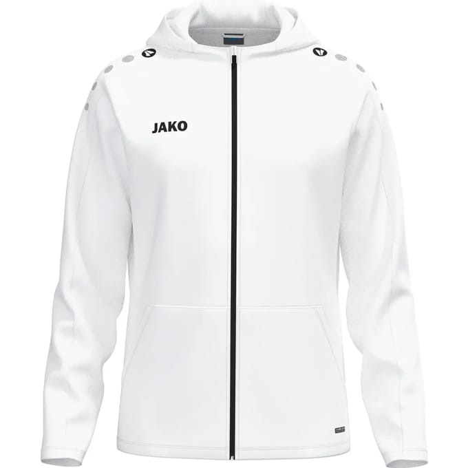 Jako One Jas Met Kap Heren - Wit | Maat: L