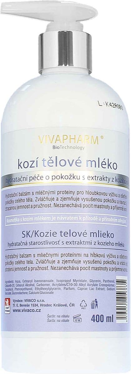 VIVAPHARM® Bodylotion met Hyaluronzuur 400ml