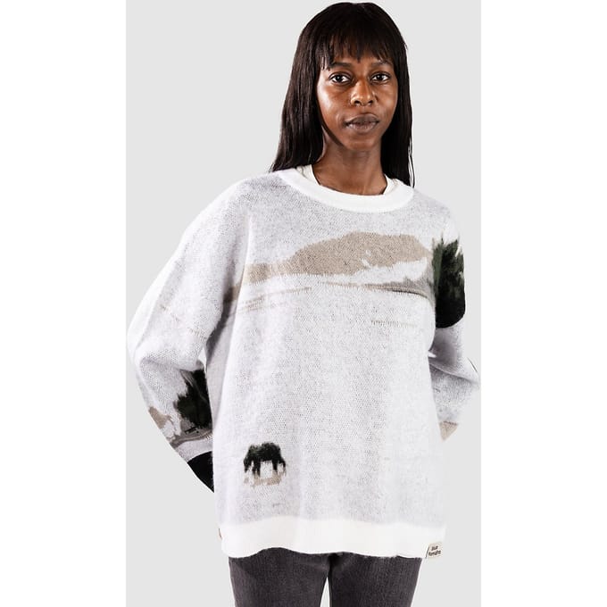Blue Tomato Fluffy Knit Trui grijs