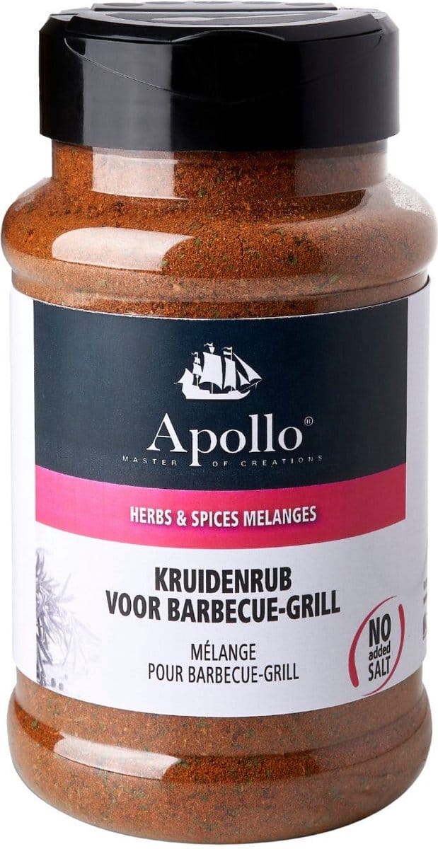 Apollo Kruidenrub voor BBQ-Gril 270 gram