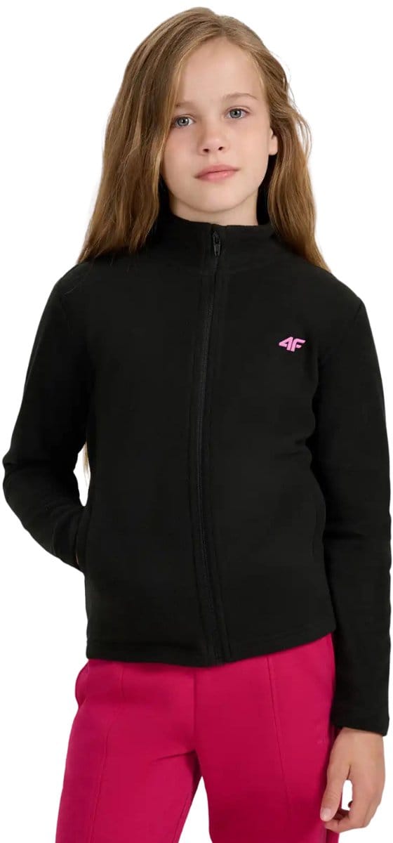 4F Fleece Meisjes Zwart