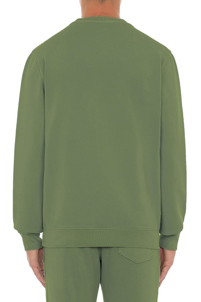 Moschino Sweatshirt Green Größe: 46 | Pullover Outlet | Herren | Grün