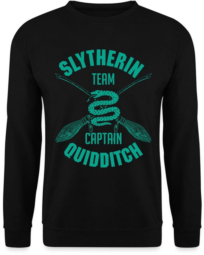 Harry Potter Slytherin Team Captain Quidditch Sweater Heren