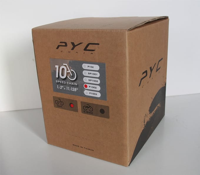 PYC - 10-speed Fietsketting - 30m Rol - 25 Spinnen