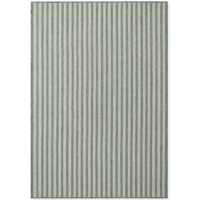 Ted Baker Ted baker haringey buitenkleed groen wit- 200x300 cm