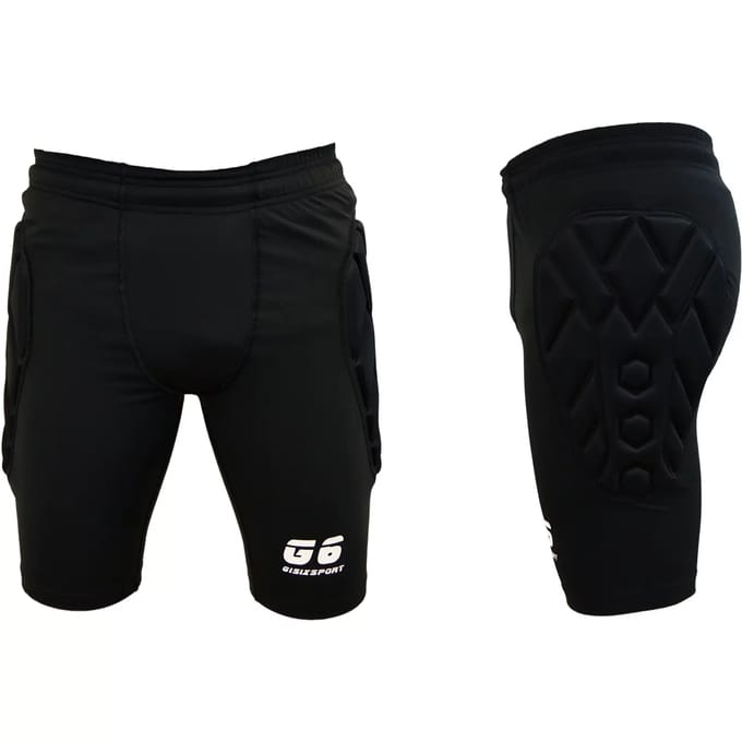 Verstevigde compressiekorte voor keepers Gisix