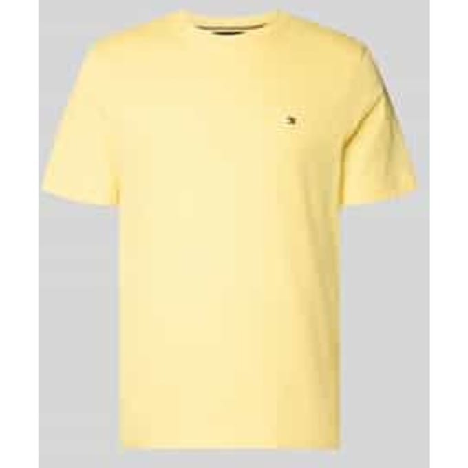 Regular fit T-shirt van puur katoen