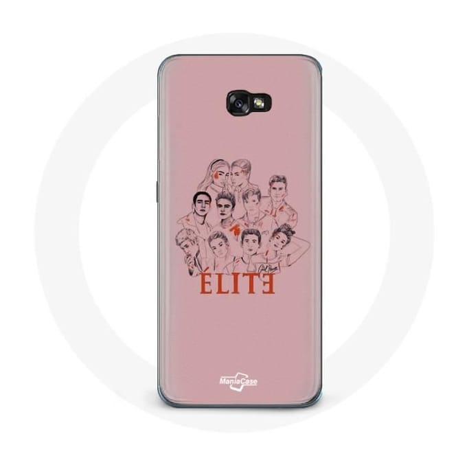 Case voor Samsung Galaxy A5 2017 Elite Seizoen 5 Poster Karakters Fanart Logo