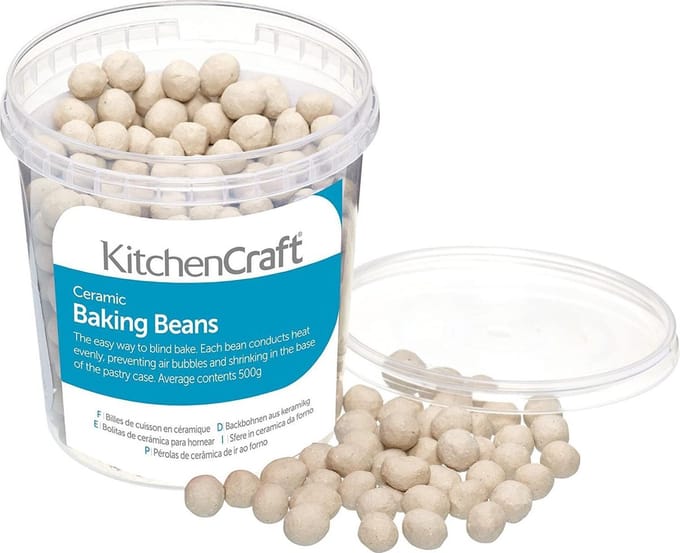 Professionele, keramische Bakbonen - KitchenCraft - 500 gram - Duurzame bakparels / baking beans