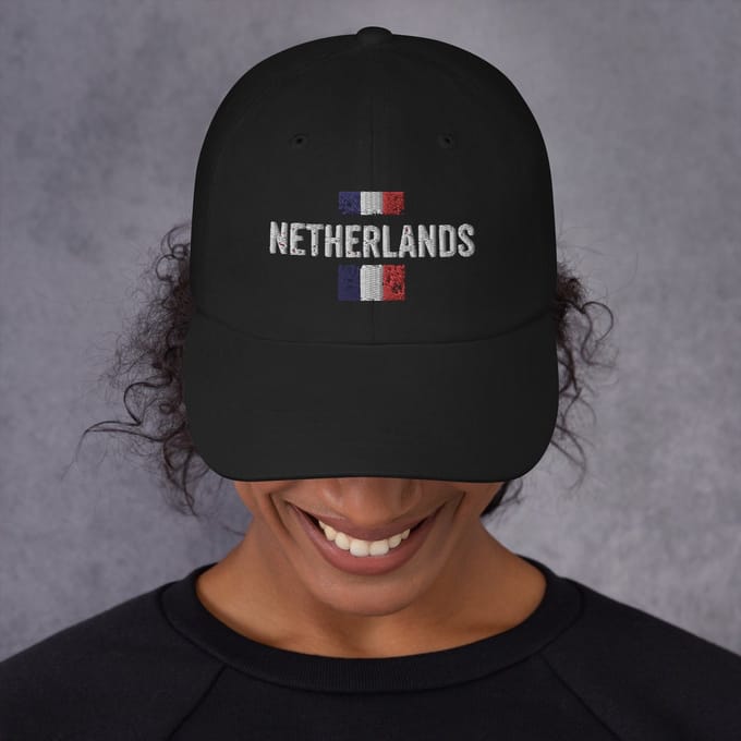 Netherlands Pet / Cap - Zwart