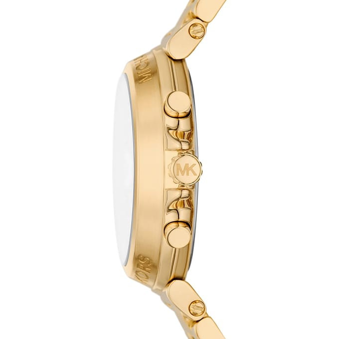 Michael Kors Maren Dames Gouden Horloge MK7493