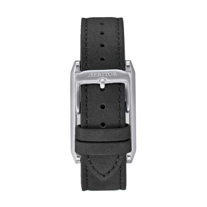 Heritor Automatic Esteban Horloge met Leren Band