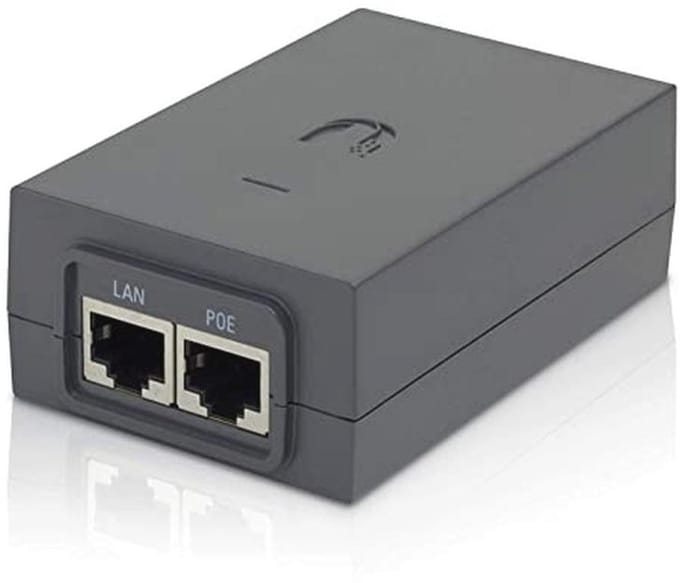 PoE Adapter 24V Gigabit Ethernet met Bescherming