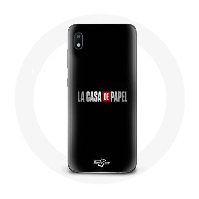 Hoesje voor Samsung Galaxy A10 La casa de papel-logo