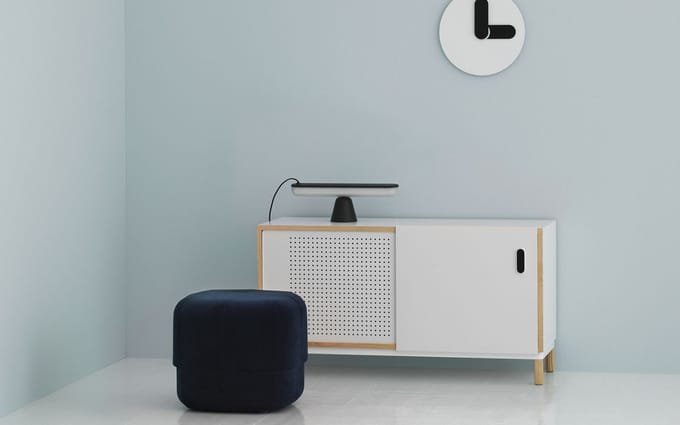 Normann Copenhagen - Circus kruk - roestrood - S