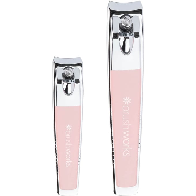 brushworks Toe &amp; Nail Clipper Set 2 st