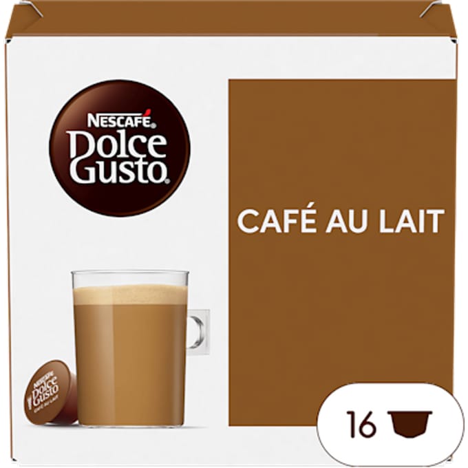 NESCAFÉ Nescafe Cafe Au Lait Koffiecapsules - 160 g