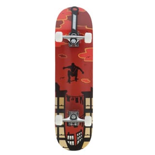 Alert Outdoor Skateboard 79 cm (zwart, 4 - 6 jaar)