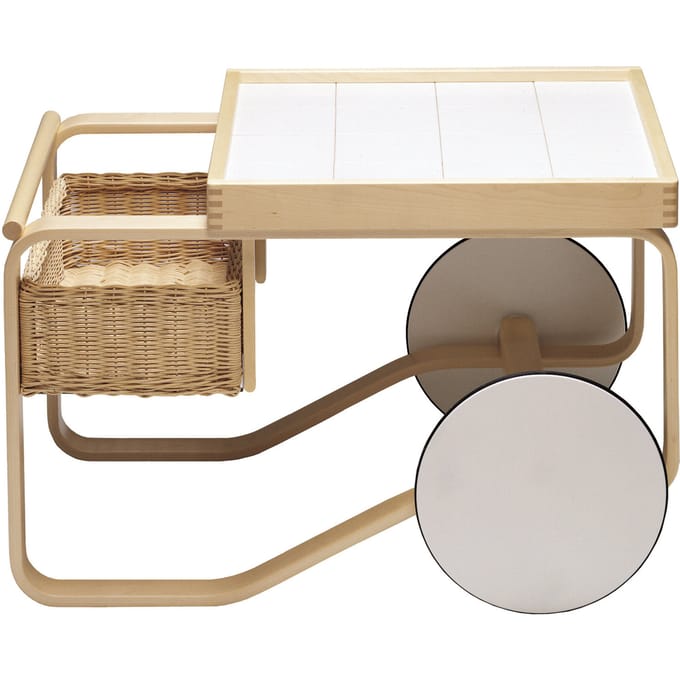 Artek - 900 Trolley - Tegels wit