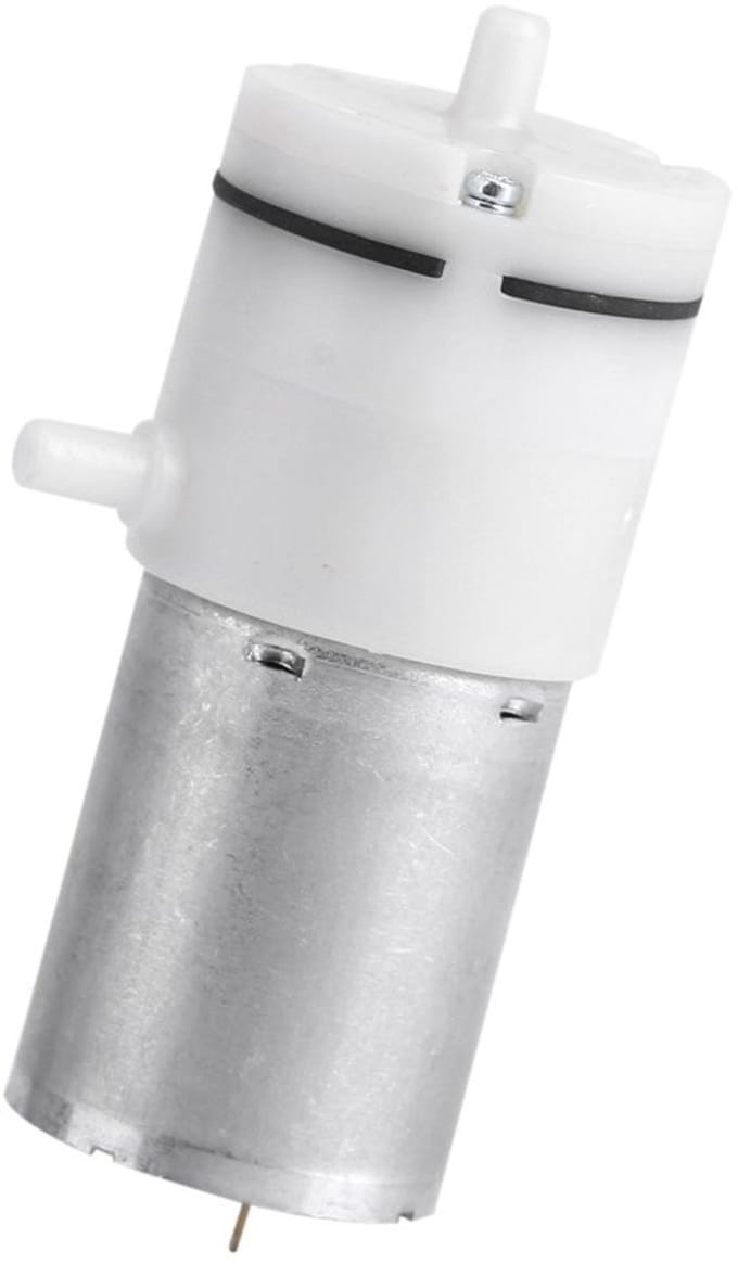 Allecto - Luchtpomp - Mini Luchtpomp - Hoog vermogen - DC 12V - Vacuümpomp - Geschikt voor chemische toepassingen - Compact formaat