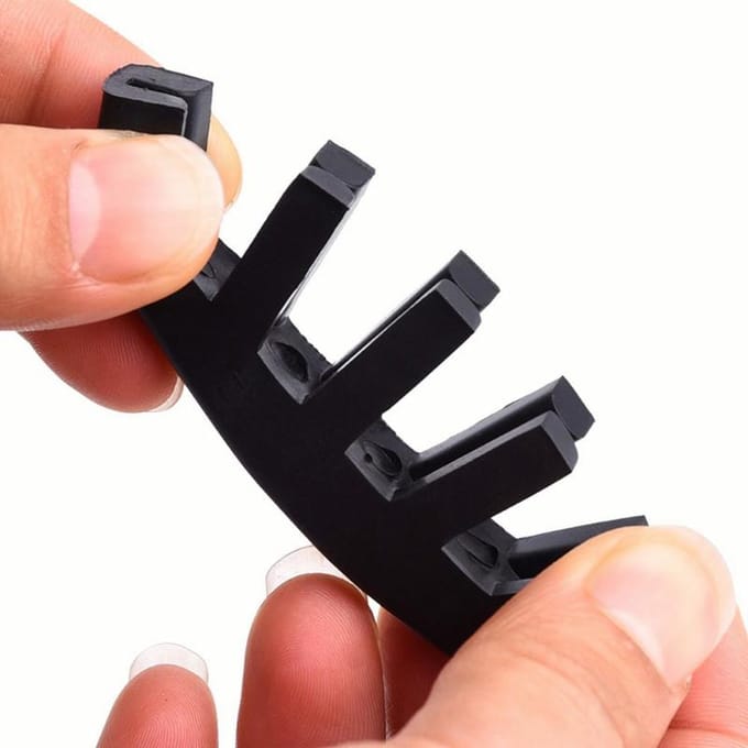 Sourdine en caoutchouc pour violon 4/4, 3/4, 1/2, accessoires d'entraînement, cordes de violon, accessoires pour violon, luthier noir