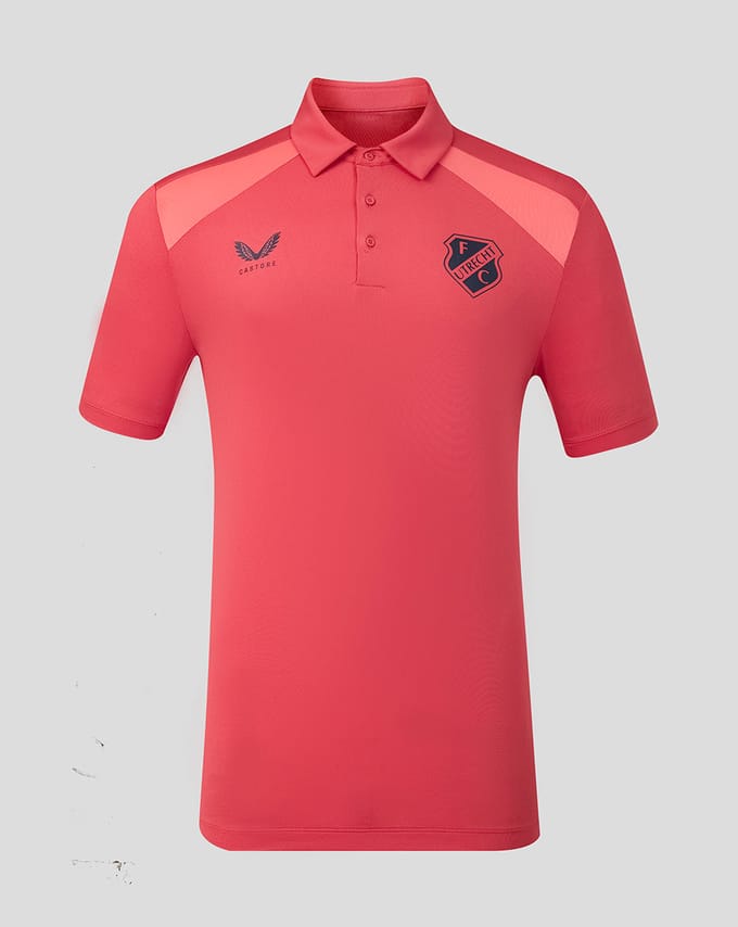 Fc Utrecht Training 26/27 Spelers Polo - Heren - Rosé