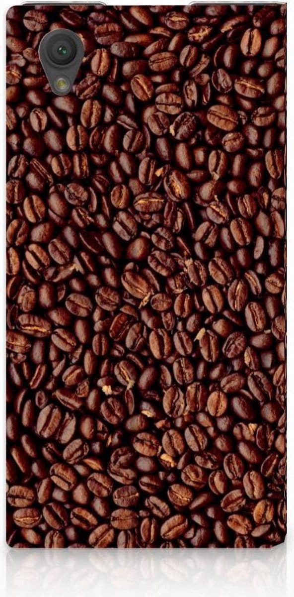Sony Xperia L1 Flip Style Cover Koffiebonen