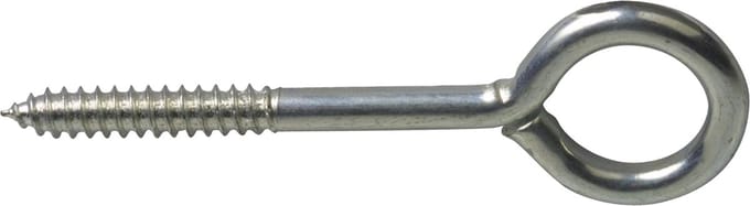 AMIG Schroefogen - 11x - staal - 50 mm - zilver - DHZ ijzerwaren - bevestigingsmaterialen - A merk kwaliteit
